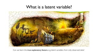 34
6.S191 Introduction to Deep Learning
What is a latent variable?
Can we learn the true explanatory factors, e.g. latent variables, from only observed data?
 