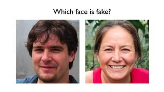 4
6.S191 Introduction to Deep Learning
Which face is fake?
 