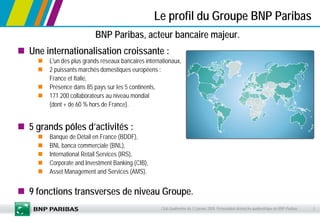 20090113 05 - Démarche qualimétrique (BNP Paribas)