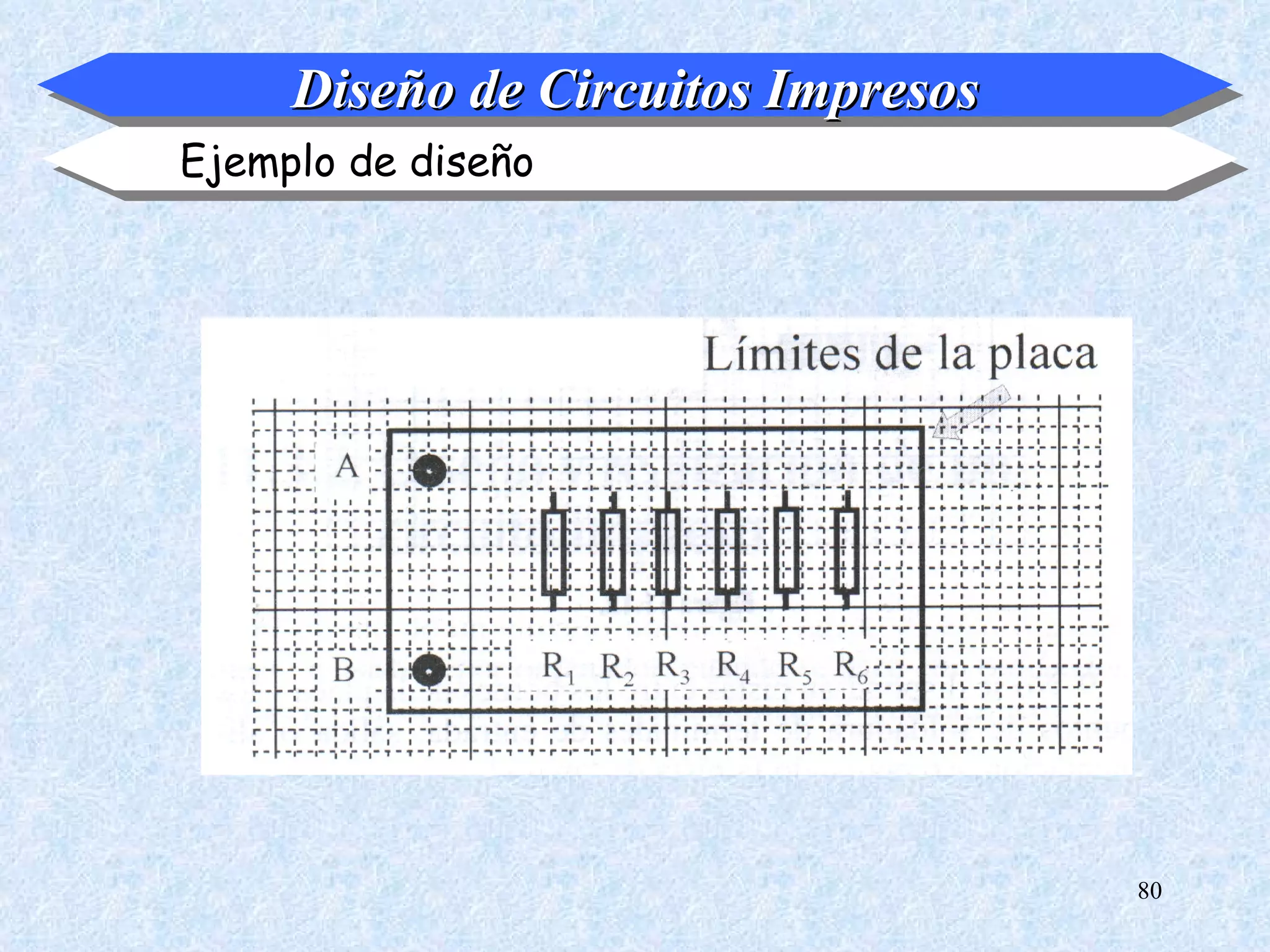 Diseño de Circuitos Impresos
Ejemplo de diseño




                                    80
 