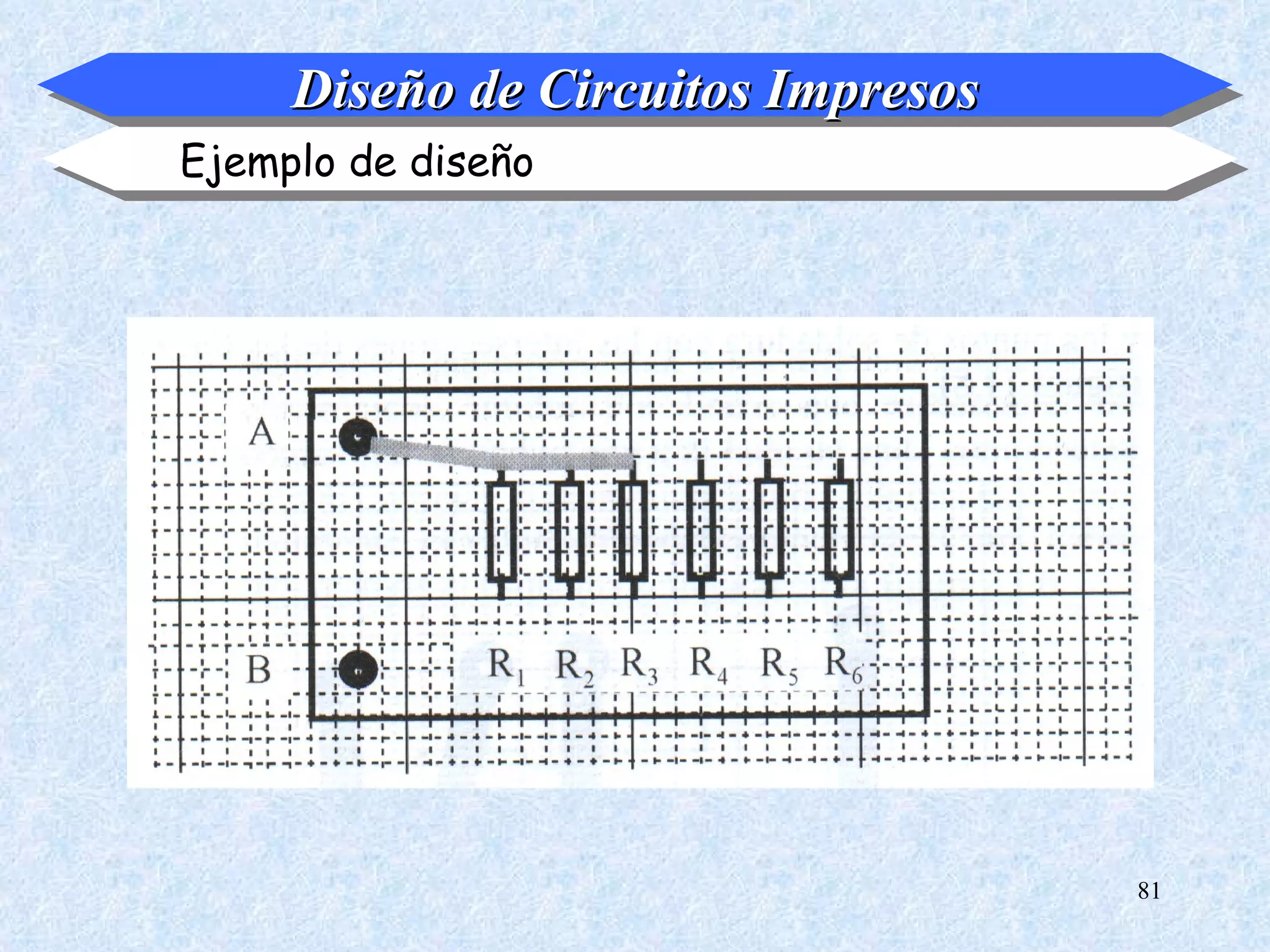 Diseño de Circuitos Impresos
Ejemplo de diseño




                                    81
 
