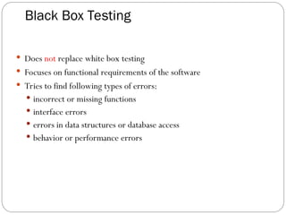 Class Testing Behavior Equivalence_Class_Testing_Software_Testing | PPT
