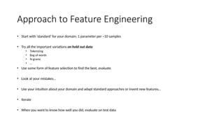 05 -- Feature Engineering (Text).pptxiuy | PPTX