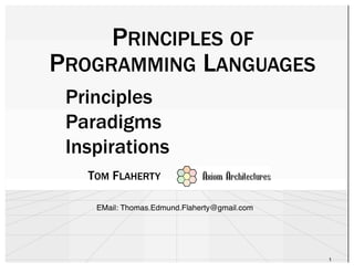 Principles Of Programing Languages | PDF