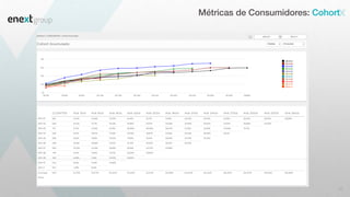 18
Métricas de Consumidores: Cohort
 