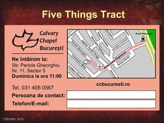 Five Things Tract 