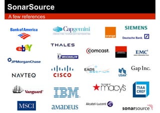 SonarSource
A few references
 
