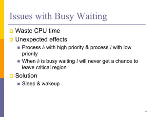 Busy Process Interprocess Communication | PPTX