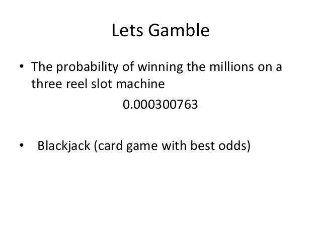 Probability Of Winning Blackjack