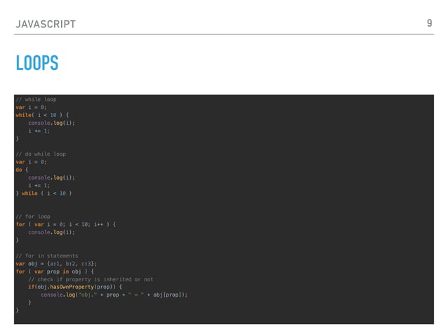 05 JavaScript #burningkeyboards | PPT