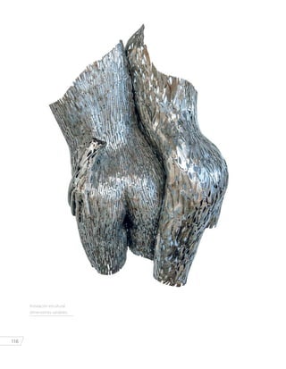 116
Instalación escultural
dimensiones variables.
 