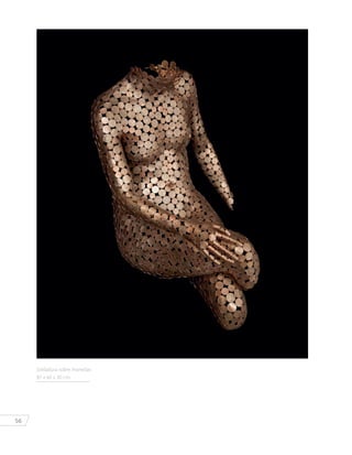 56
Soldadura sobre monedas
87 x 60 x 30 cm.
 