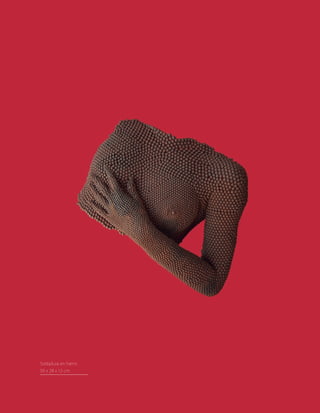 Soldadura en hierro
50 x 28 x 12 cm.
 