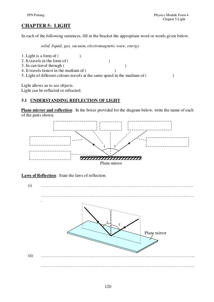 Physics form 4 essay question and answer