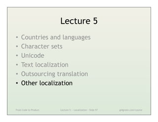 Localization and Internationalization | PDF