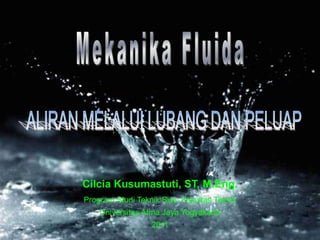 Cilcia Kusumastuti, ST, M.Eng.
Program Studi Teknik Sipil, Fakultas Teknik
Universitas Atma Jaya Yogyakarta
2011
 