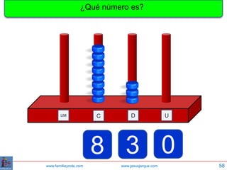 ¿Qué número es?
UDCUM
038
58www.familiaycole.com www.jesusjarque.com
 