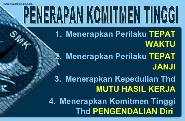 Membangun Komitmen Tinggi