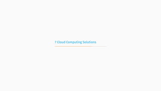 7 Cloud Computing Solutions
 