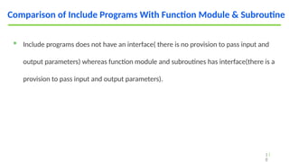 05 - Modularization Techniques for SAP ABAP developer.pptx