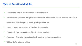 05 - Modularization Techniques for SAP ABAP developer.pptx