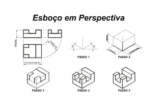 Esboço em Perspectiva
 