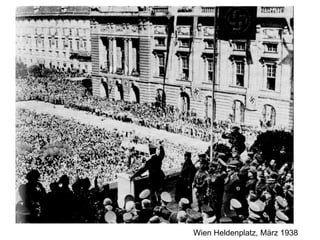 Wien Heldenplatz, März 1938 