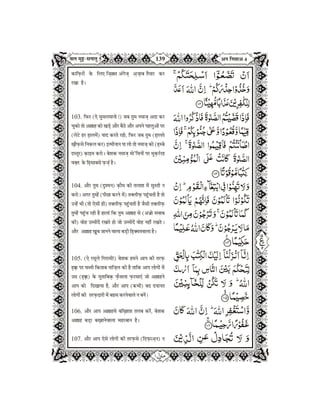 Quran in Hindi Part-6