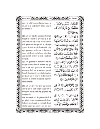 Quran in Hindi Part-6