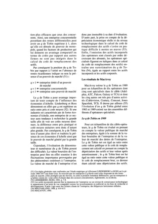 Concentration et pouvoir de marché. La télévision par câble aux États-Unis entre 1984 et 1992