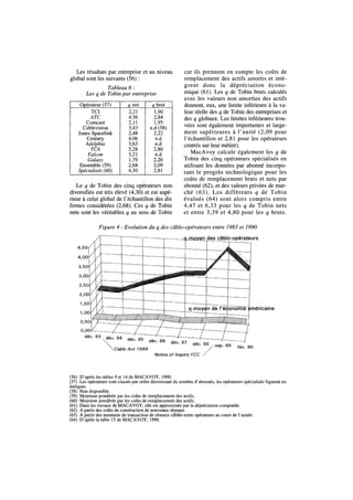 Concentration et pouvoir de marché. La télévision par câble aux États-Unis entre 1984 et 1992