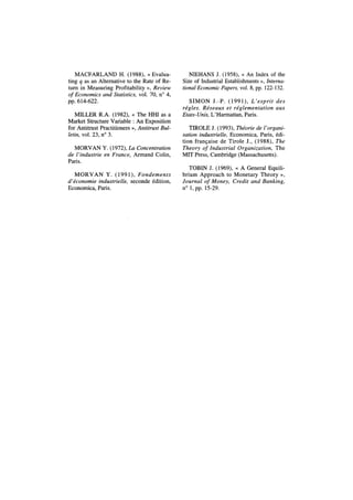 Concentration et pouvoir de marché. La télévision par câble aux États-Unis entre 1984 et 1992