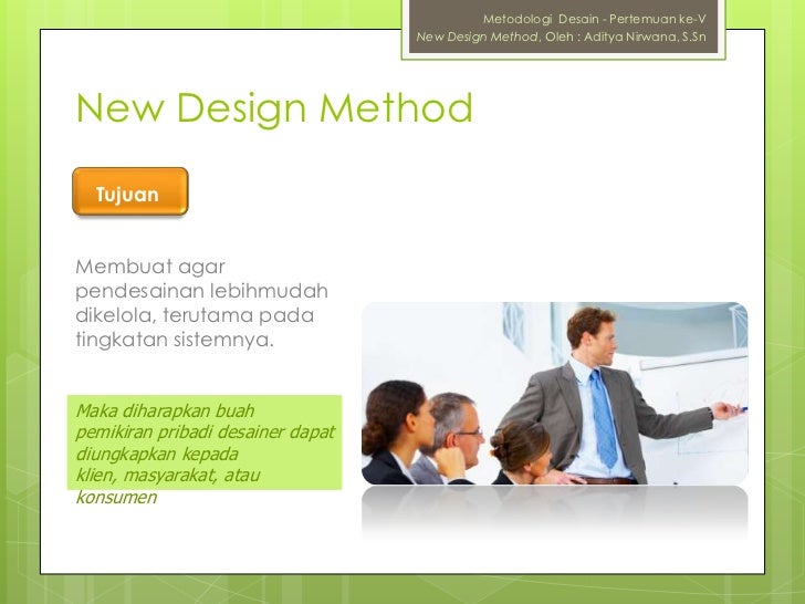 05 Metodologi Desain New Design Method