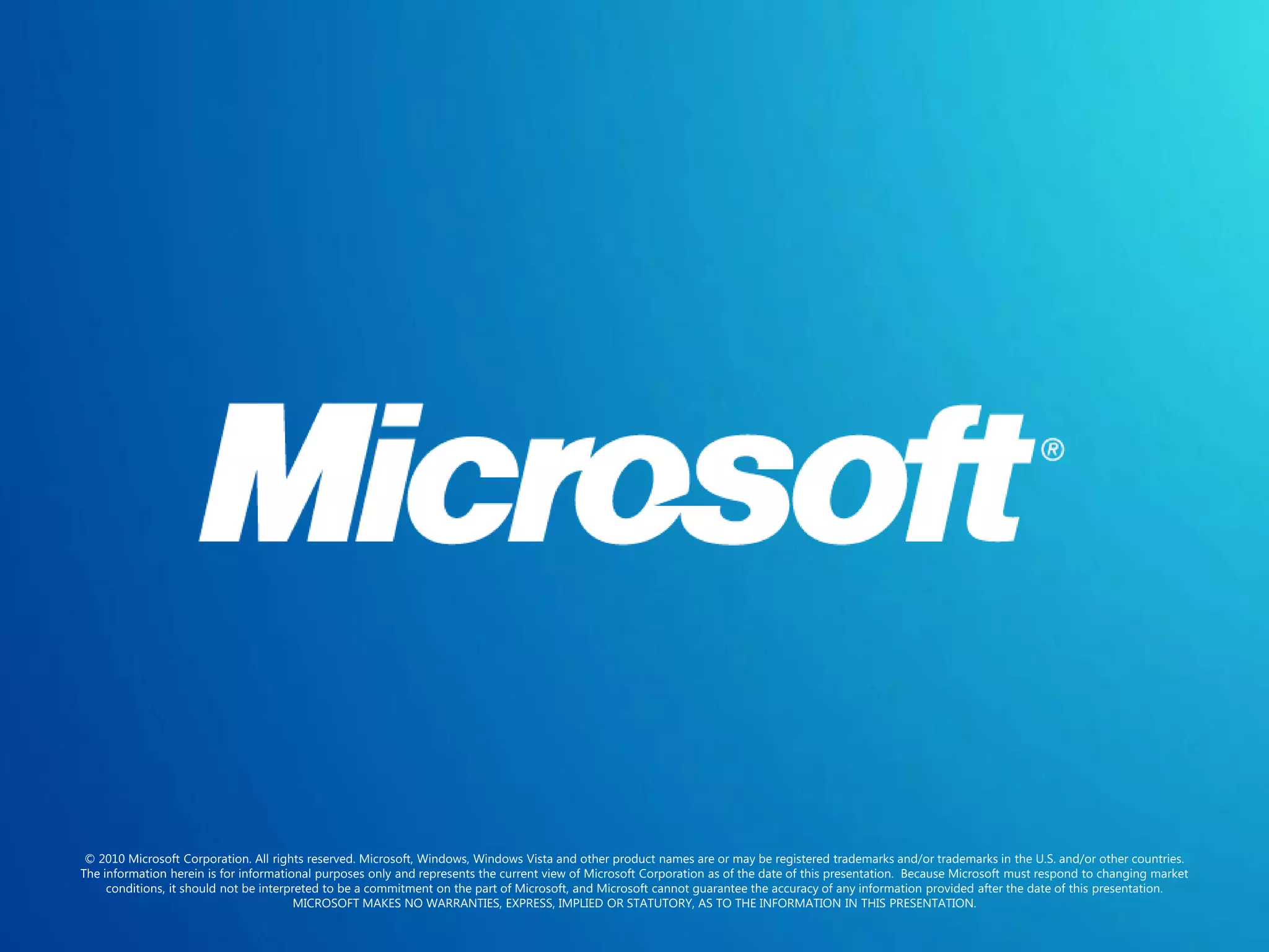 Windows Azure 5/8 - Recursos adicionais do Windows Azure