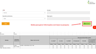 21
Botão para gerar informações com base na pesquisa
 