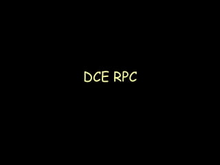 DCE RPC 