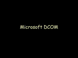 Microsoft DCOM 