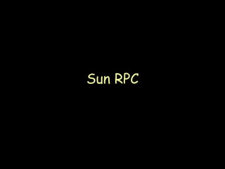 Sun RPC 