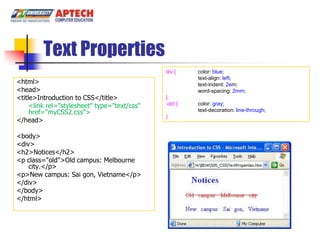 05. session 05 introducing css | PPT