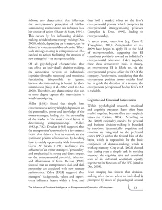 The Influence of Emotional Intelligence on Entrepreneurial Orientation ...