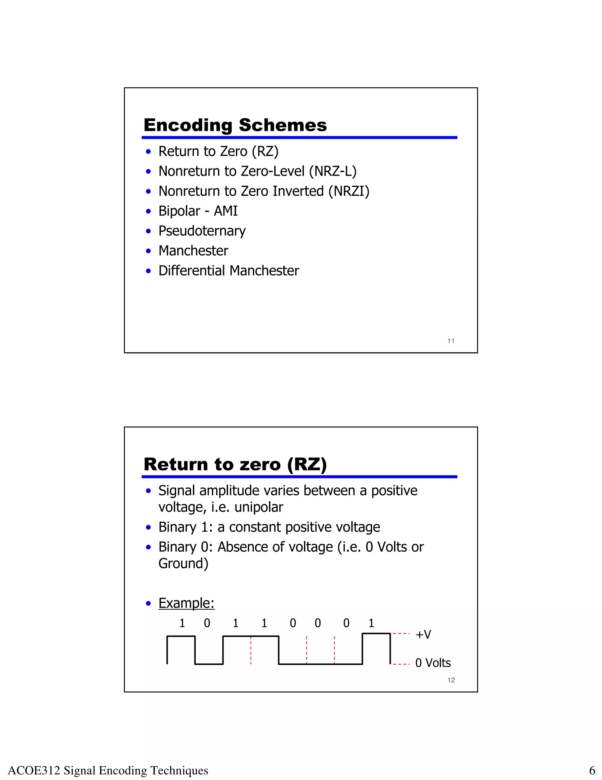 05 signal encoding | PDF