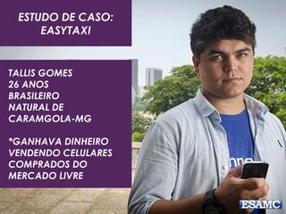 Definir como vai
ganhar dinheiro:
Patrocínio
Venda para
alguma marca
Valor de venda nas
lojas de aplicativo
Custo para uso
PARA SER UM
NEGÓCIO DE SUCESSO
 