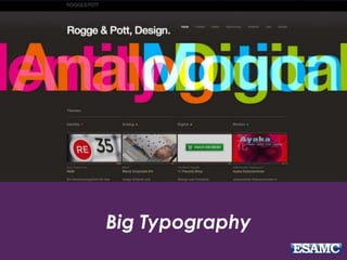 Big Typography
 