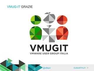 VMUG-IT GRAZIE
20@raffapol
 