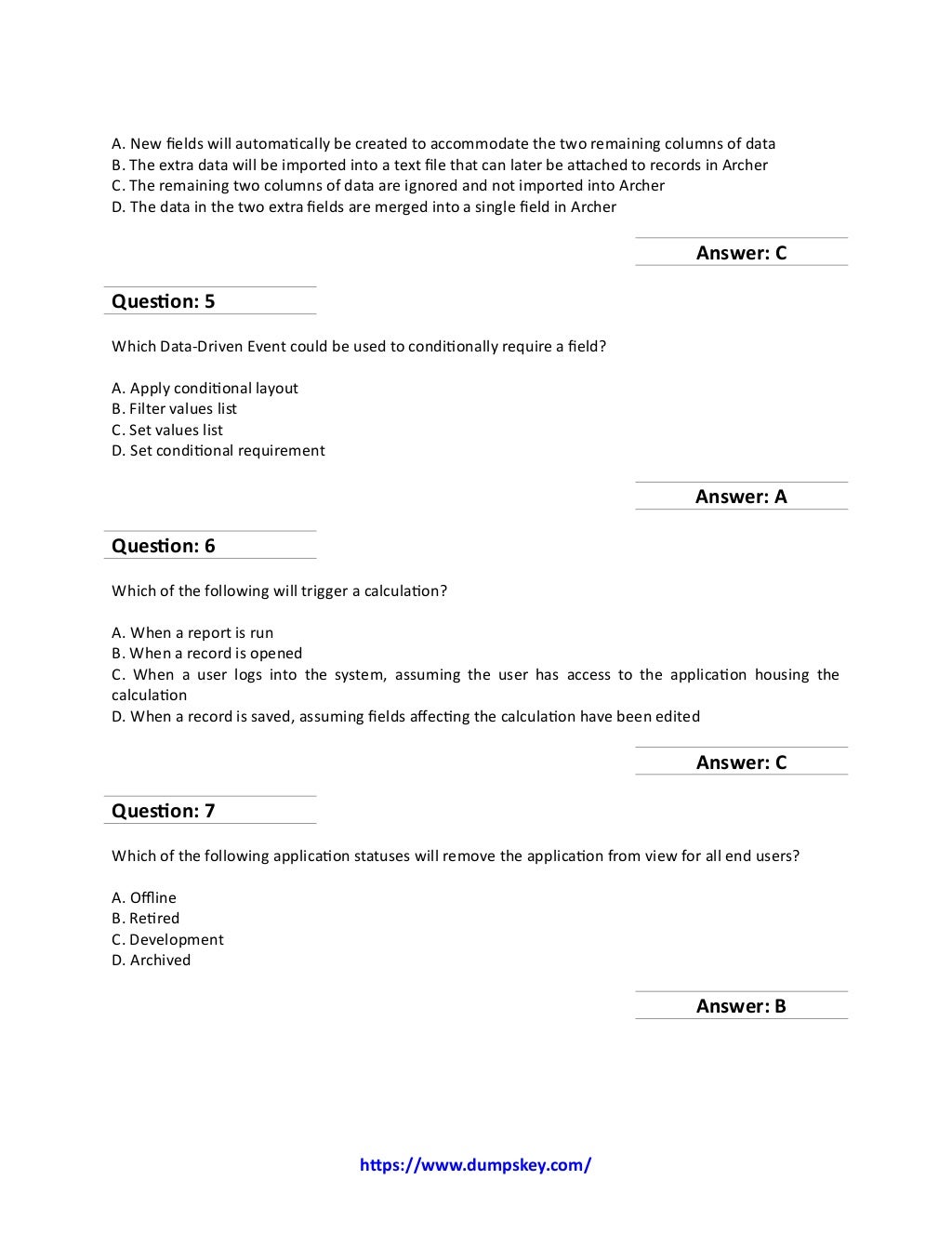RSA 050-6201-ARCHERASC01 Cheat Sheet PDF Dumps ~ Exam Questions