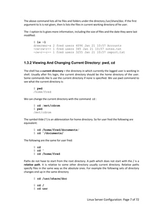 0501 linux-server-configuration | PDF