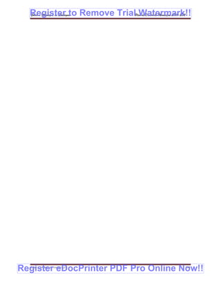 Register to Remove TrialPlan de Desarrollo Municipal 2008-2012
  Gobierno Municipal de Llallagua Watermark!!




Register eDocPrinter PDF Pro Online Now!!
  ETMA – APEMIN II – PADEP/GTZ                               190
 