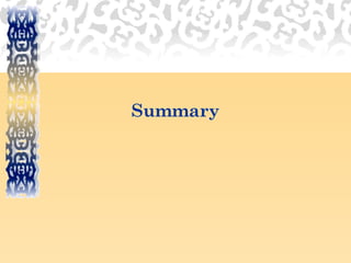 Summary
 