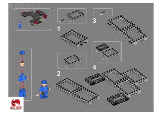 Manual Instruction for LEPIN 05037 SLAVE I Compatible with LEGO 75060 Lepin Star Wars PPT