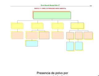 Plan de Desarrollo Municipal Colcha “K”   161
GRÁFICO 13: ÁRBOL DE PROBLEMAS MEDIO AMBIENTAL
 